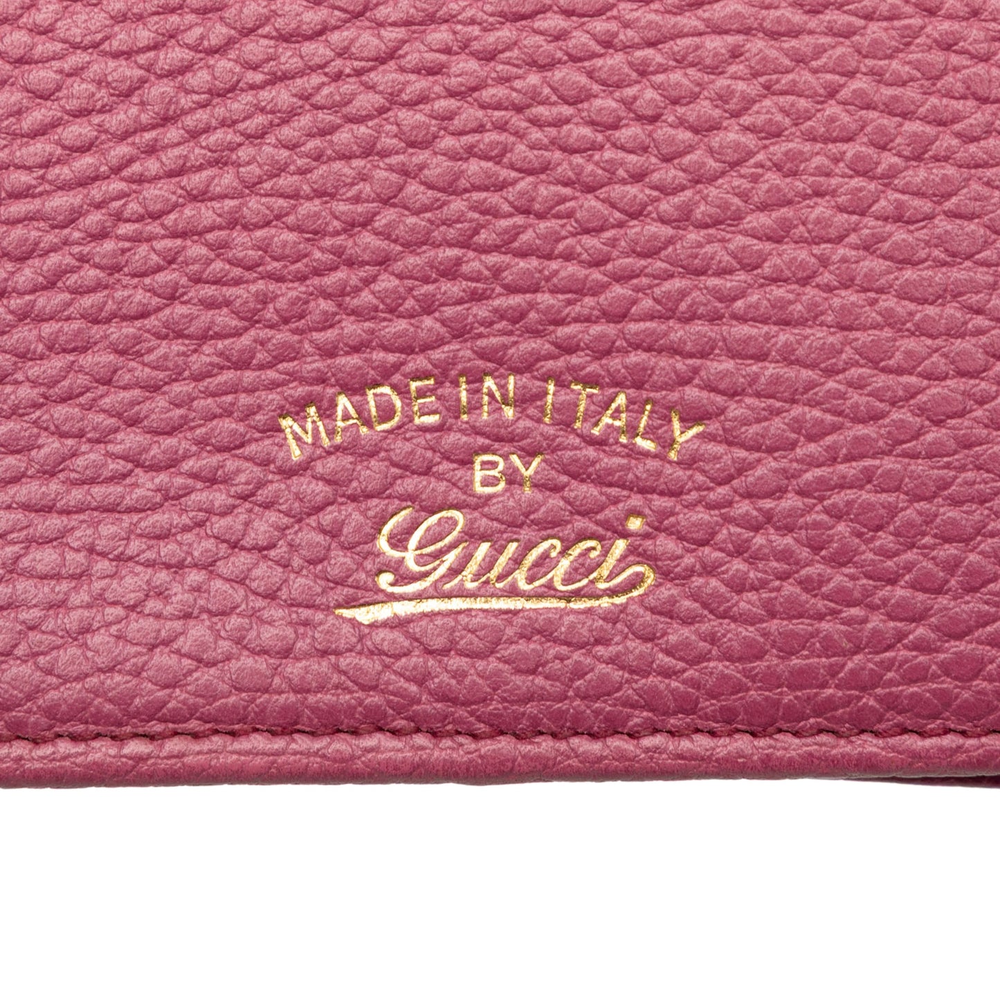 Gucci Dollar Calfskin Swing Wallet On Strap