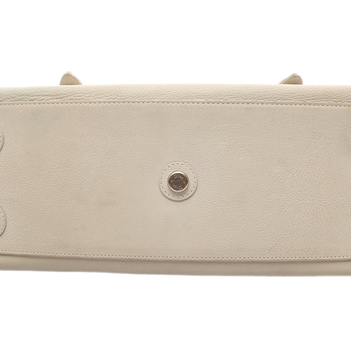 Dior Leather Shoulder Bag — Beige