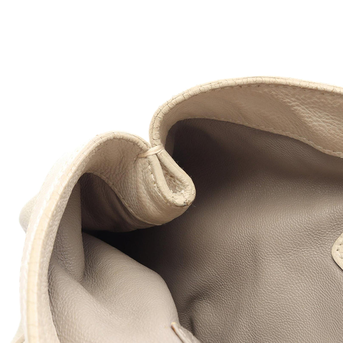 Dior Leather Shoulder Bag — Beige