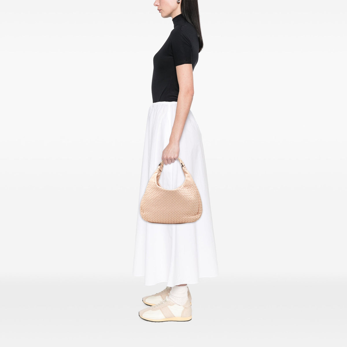 Bottega Veneta Medium Nappa Intrecciato Campana Hobo