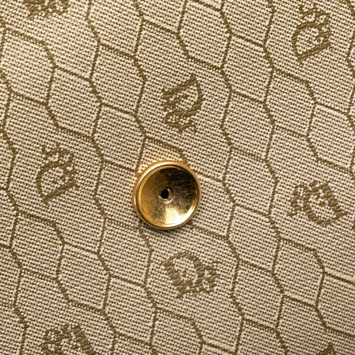 Dior Honeycomb Coated Canvas Chain Shoulder Bag