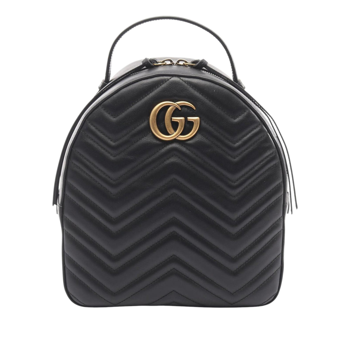 Gucci Small GG Marmont Matelasse Leather Backpack