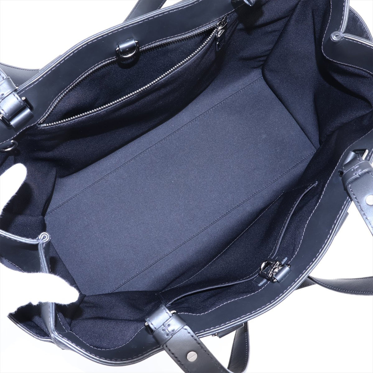 Louis Vuitton Monogram Eclipse Sac Plat 24H — Black