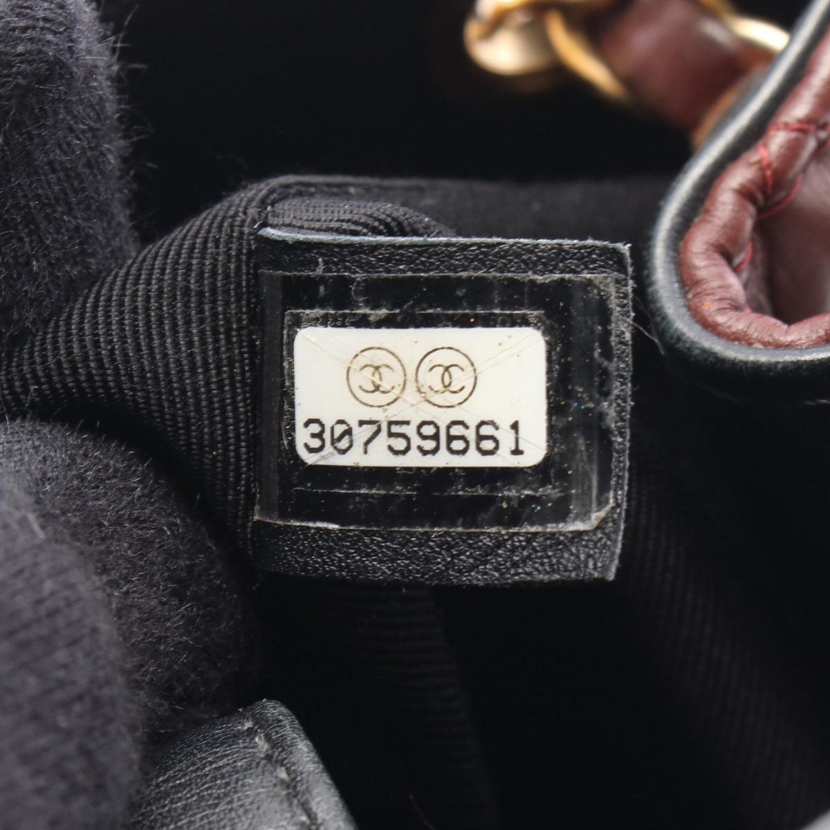Chanel CC Quilted Lambskin Drawstring Bucket Bag