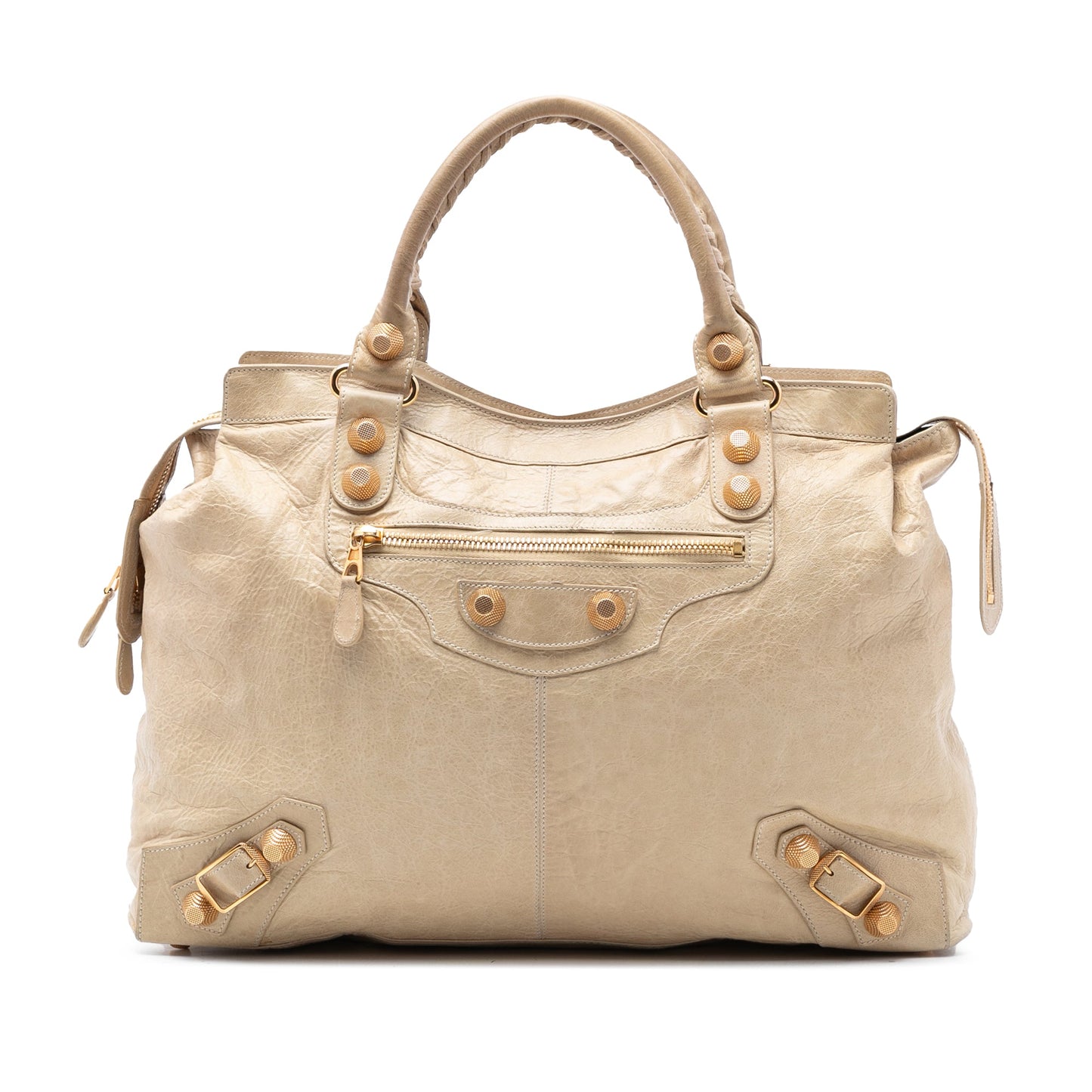 Balenciaga Lambskin Motocross Giant 21 RTT Bag