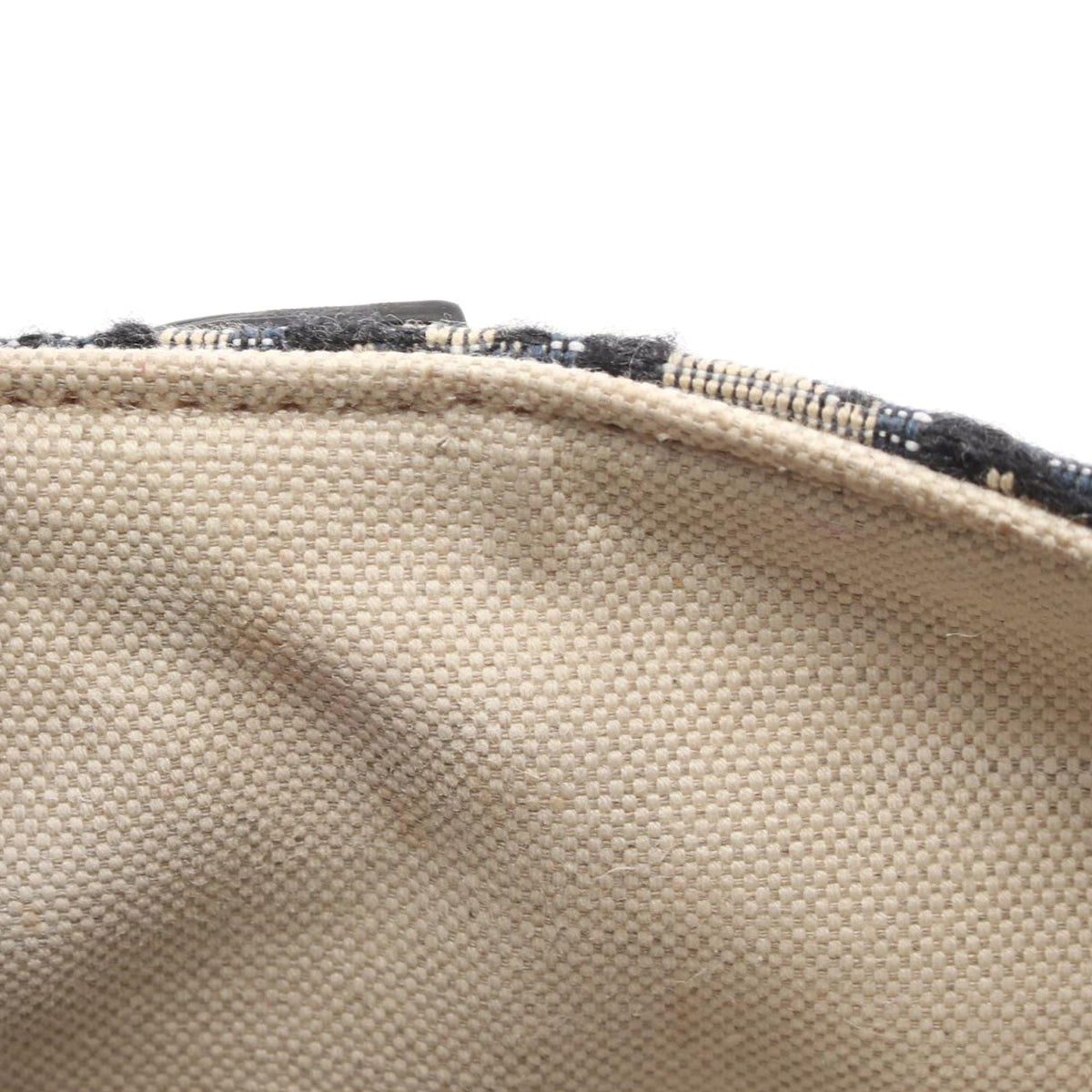 Dior Mini Oblique Canvas Saddle Bag