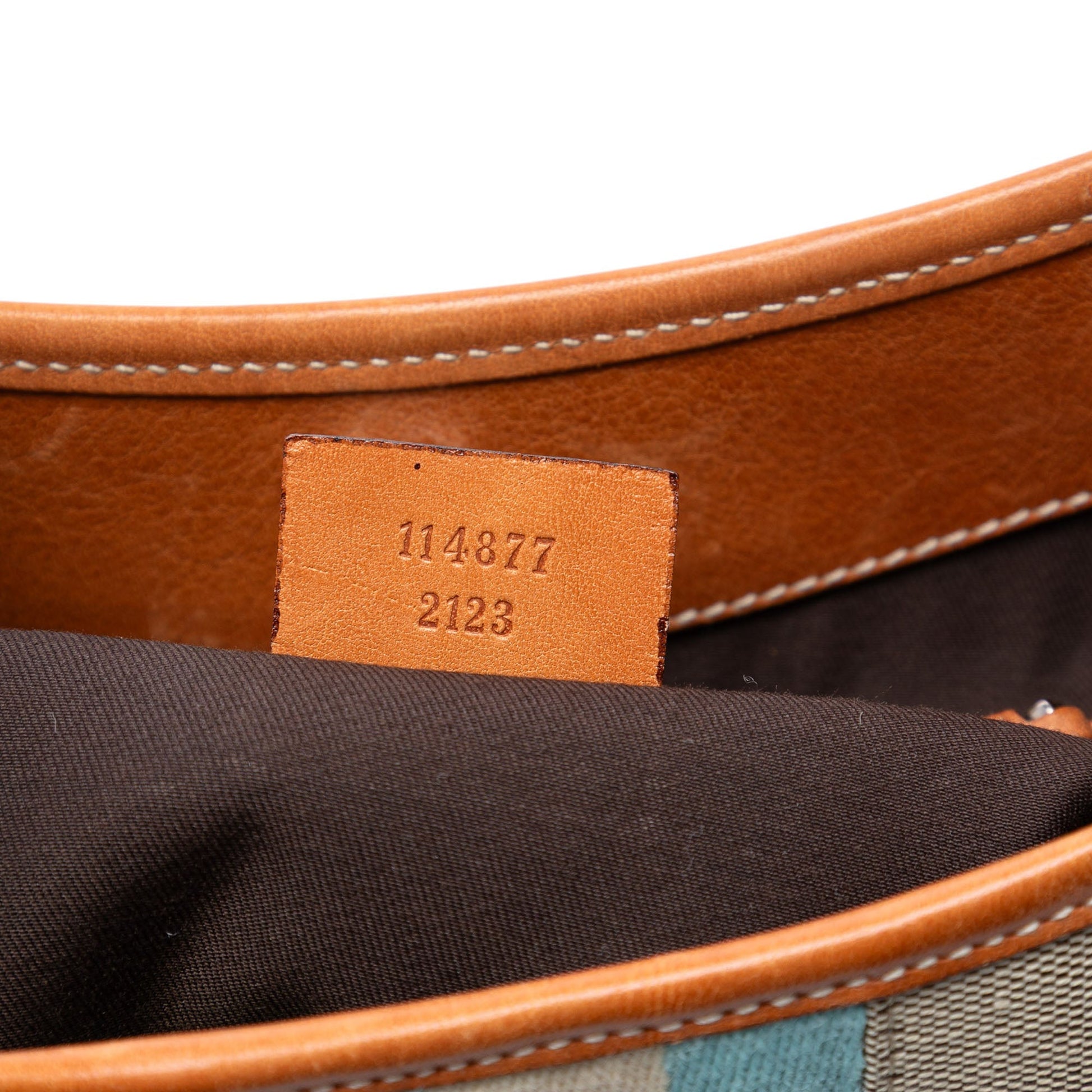 Gucci Canvas Web Reins Shoulder Bag