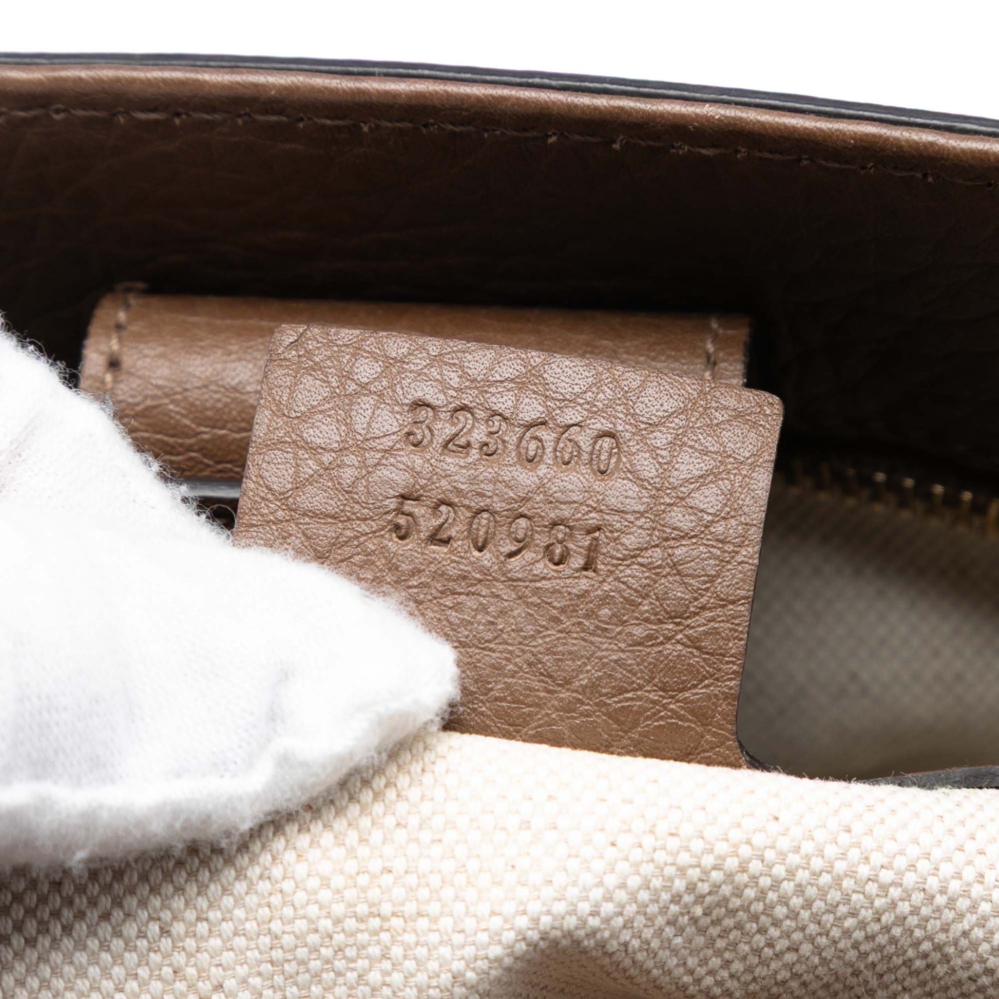 Gucci Medium Calfskin Bamboo Shopper Satchel