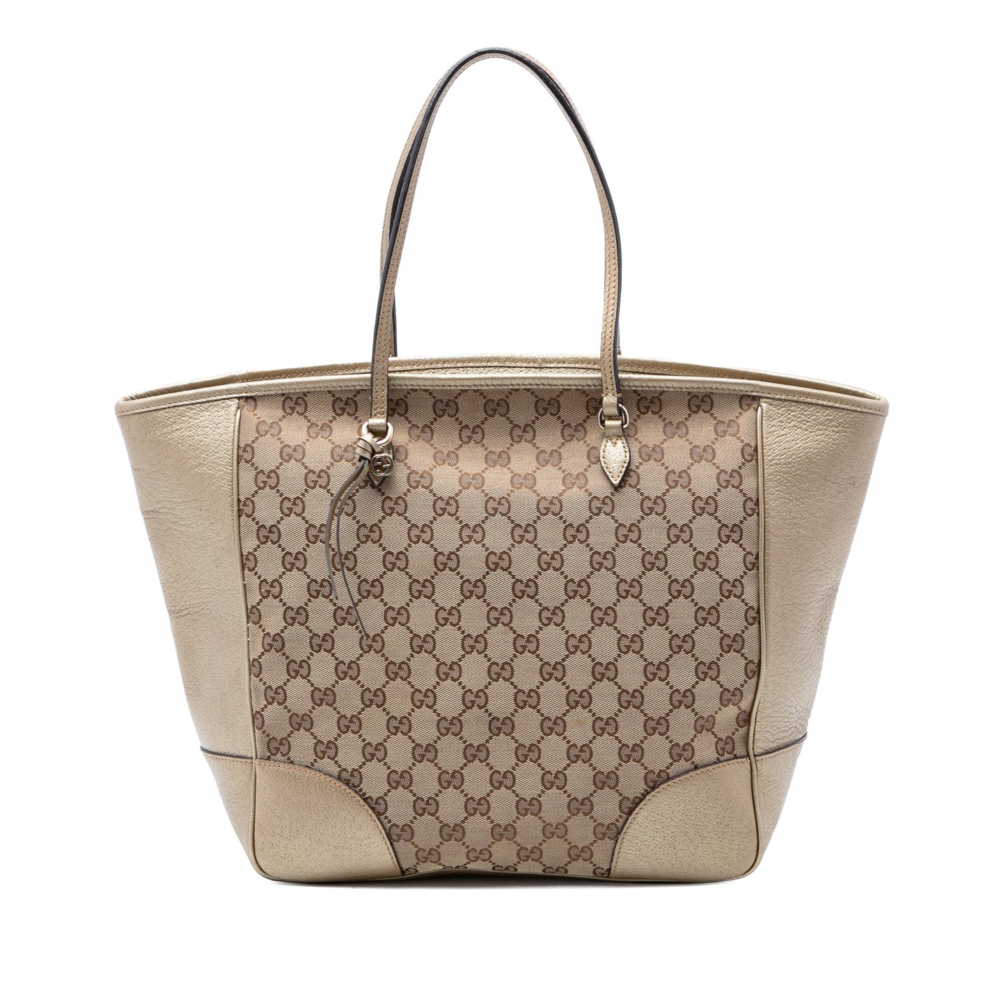 Gucci GG Canvas and Leather Bree Tote