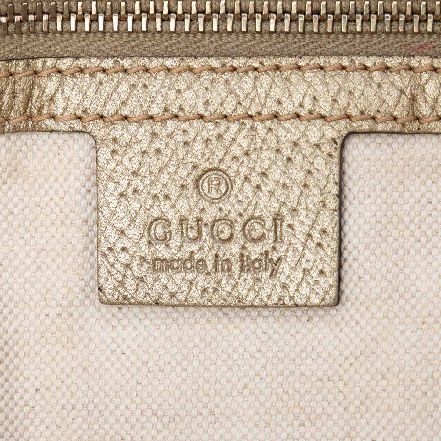 Gucci GG Canvas and Leather Bree Tote