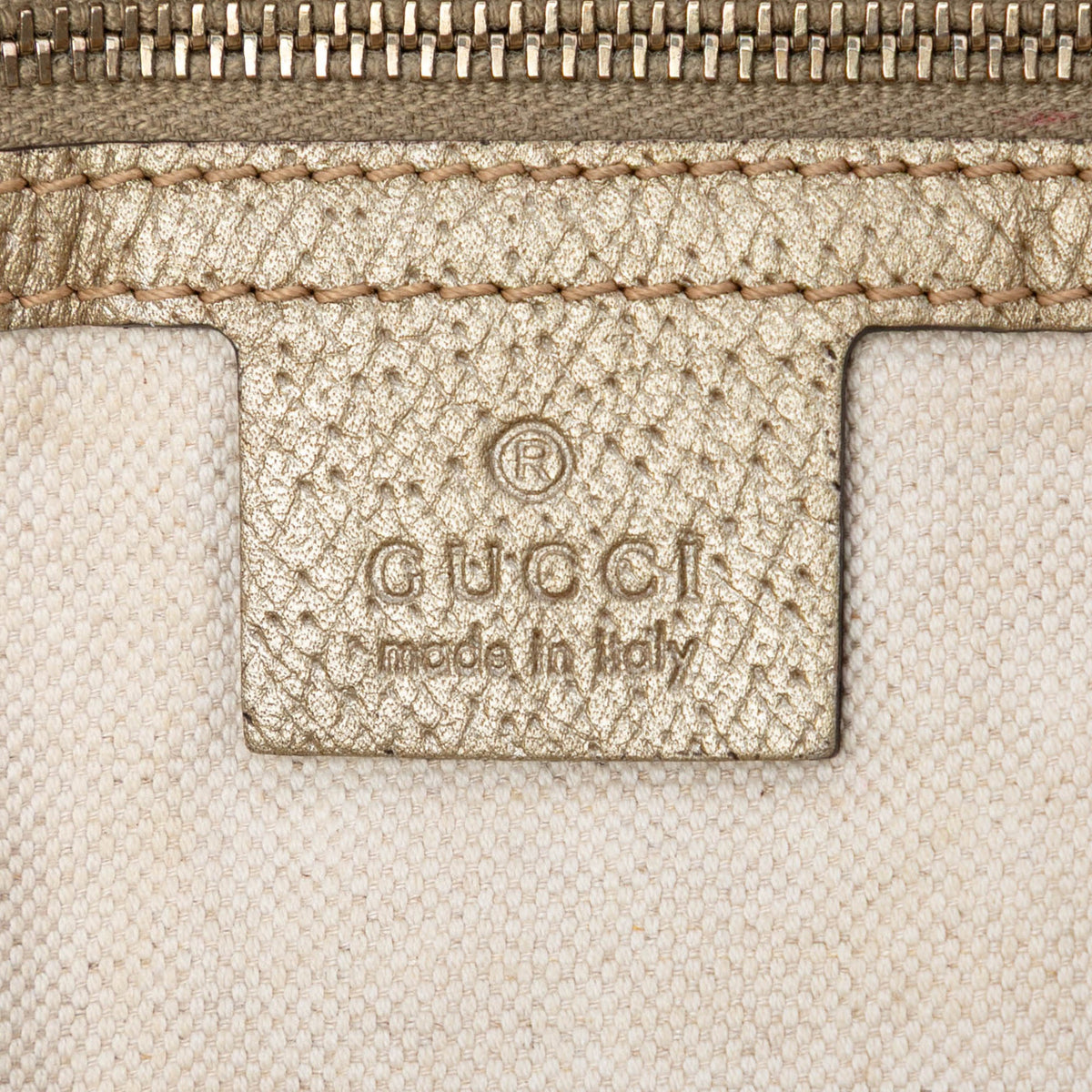 Gucci GG Canvas and Leather Bree Tote