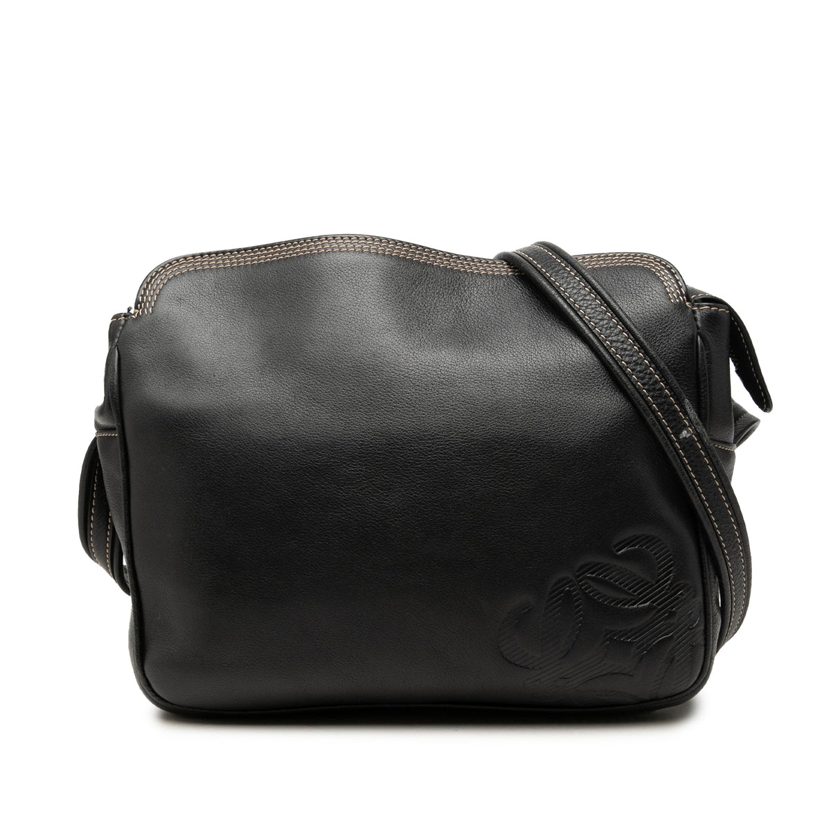 LOEWE Leather Anagram Crossbody