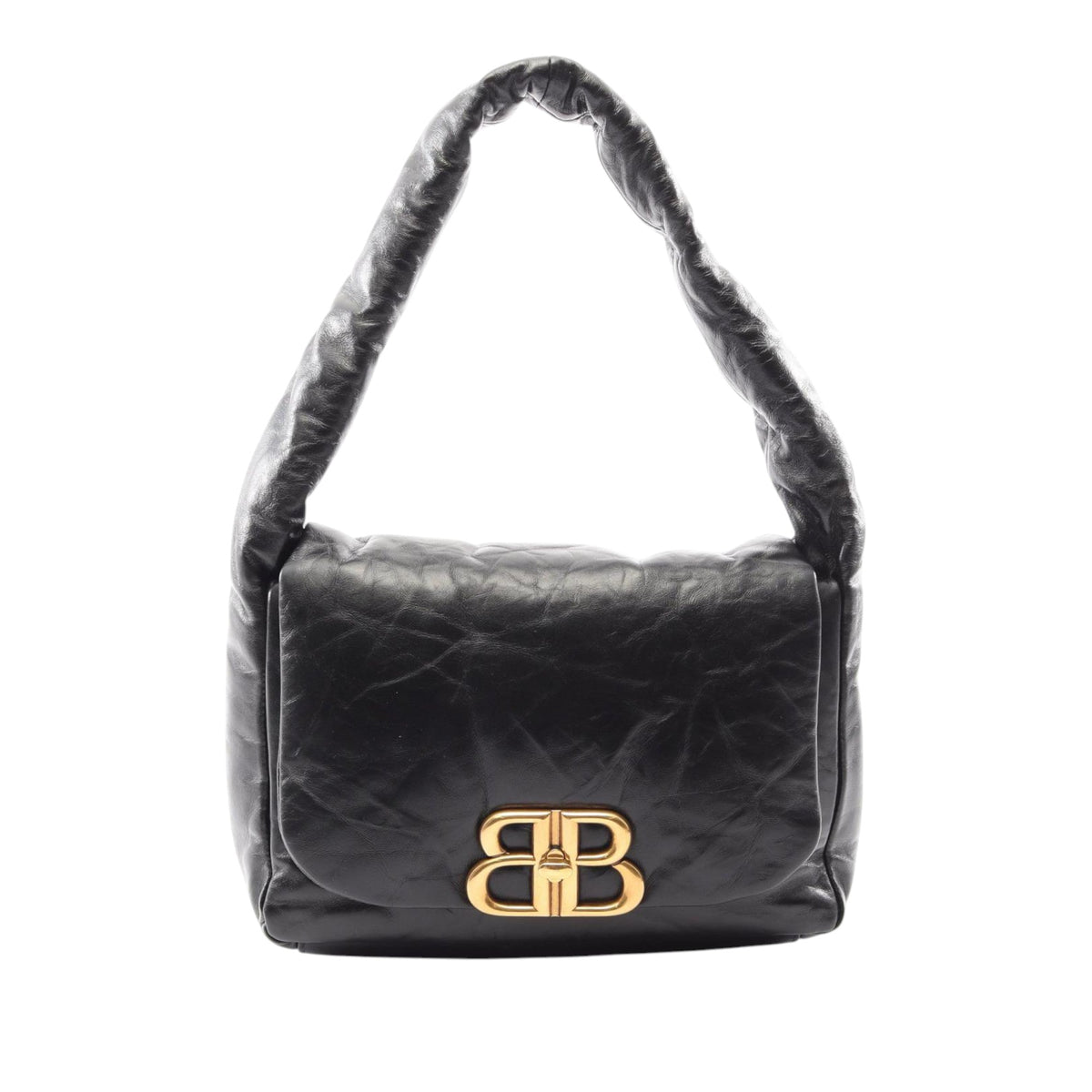 Balenciaga Small Calfskin Monaco Sling Shoulder Bag