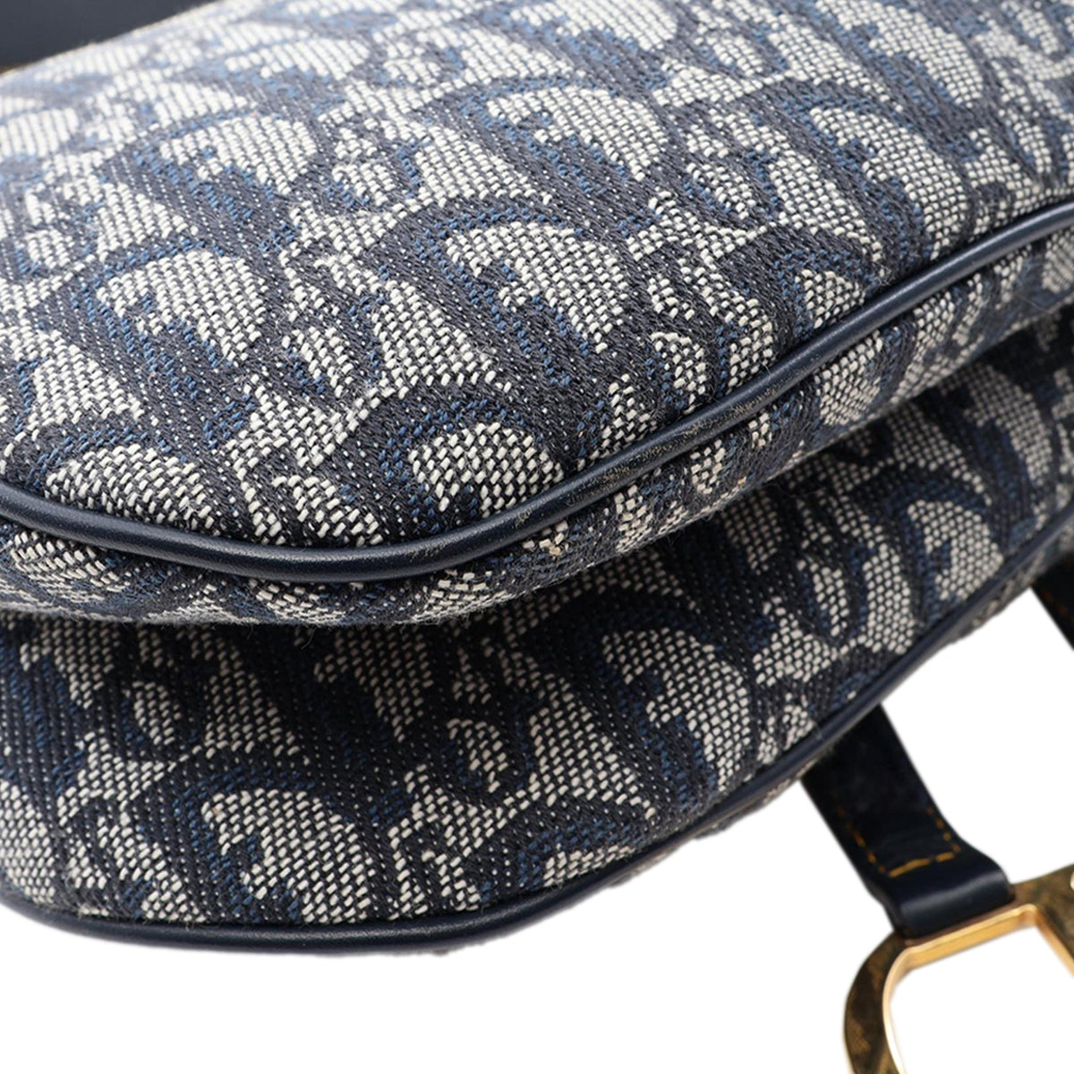 Dior Diorissimo Canvas Double Saddle Bag