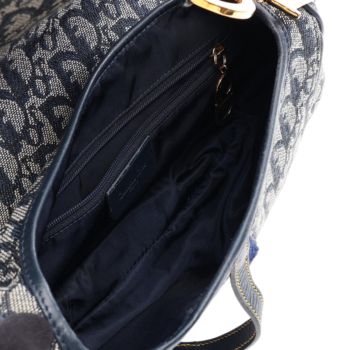 Dior Diorissimo Canvas Double Saddle Bag