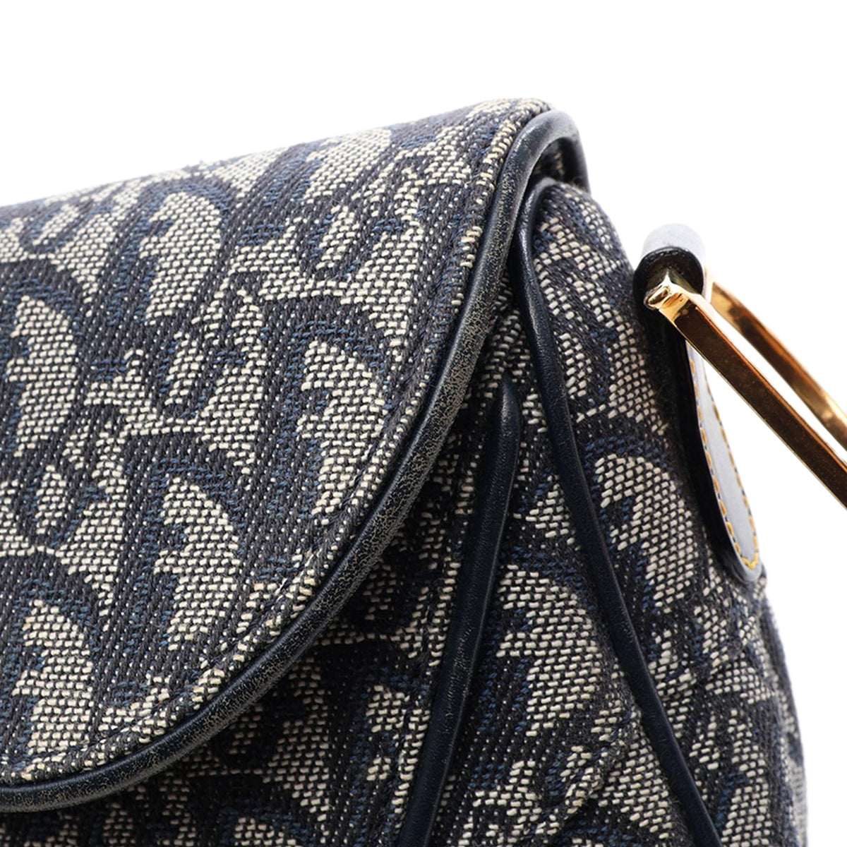 Dior Diorissimo Canvas Double Saddle Bag