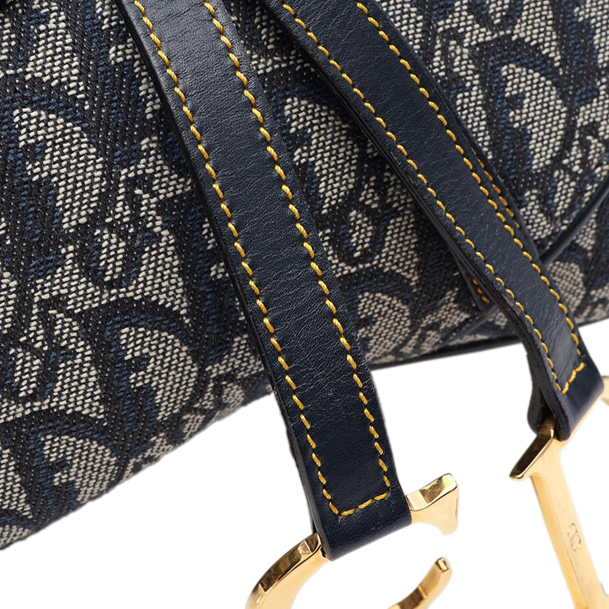 Dior Diorissimo Canvas Double Saddle Bag
