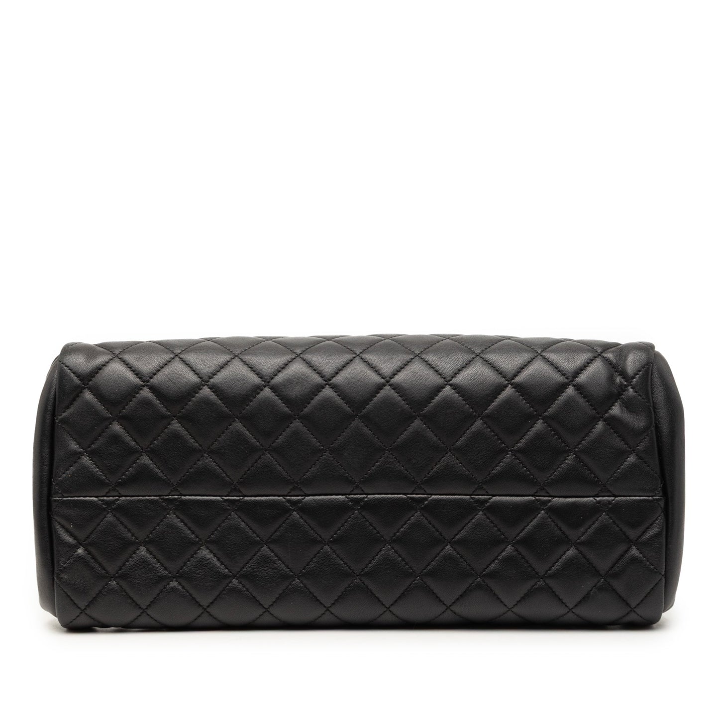 Chanel Medium Quilted Lambskin Just Mademoiselle Bowling Bag