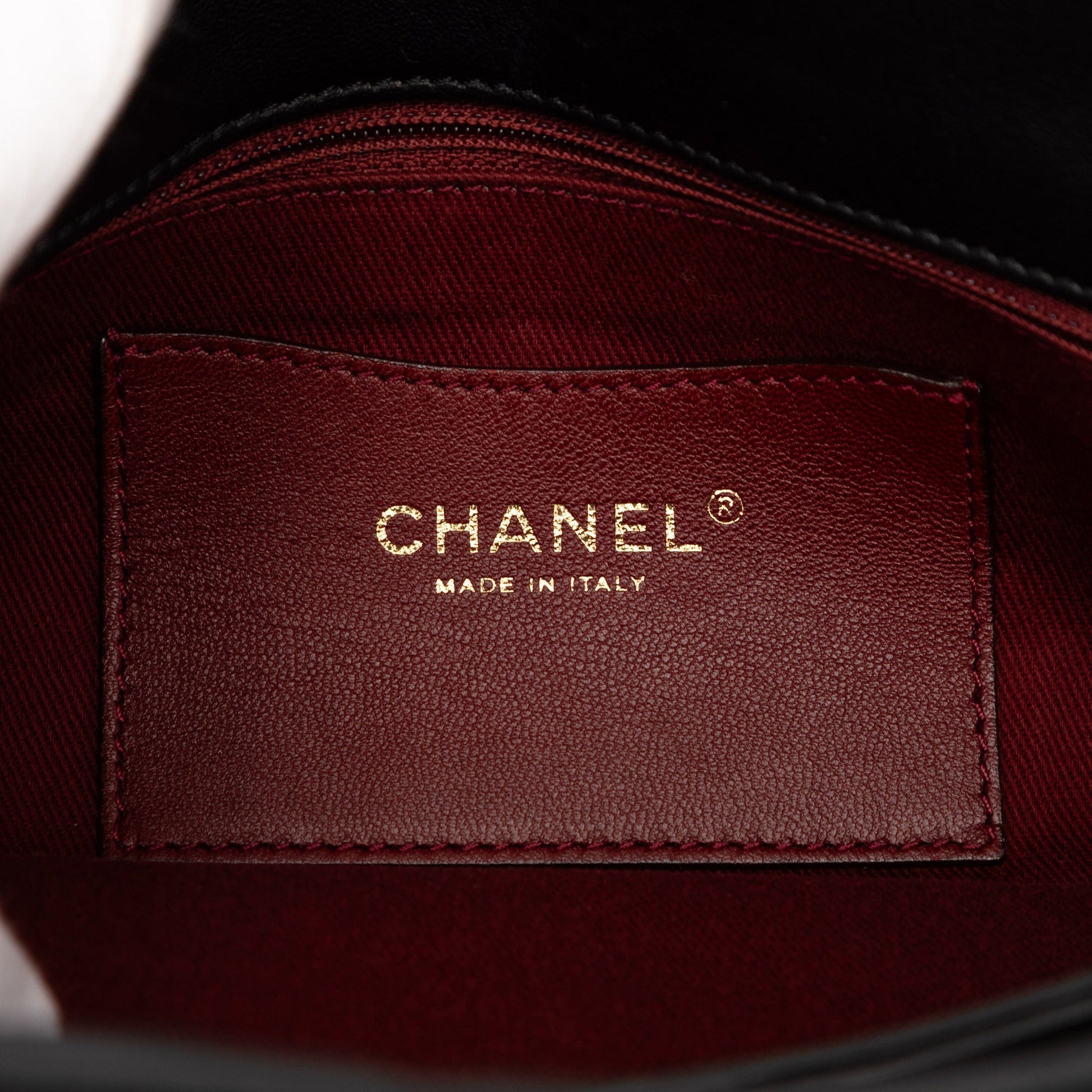 Chanel Medium Quilted Lambskin Just Mademoiselle Bowling Bag