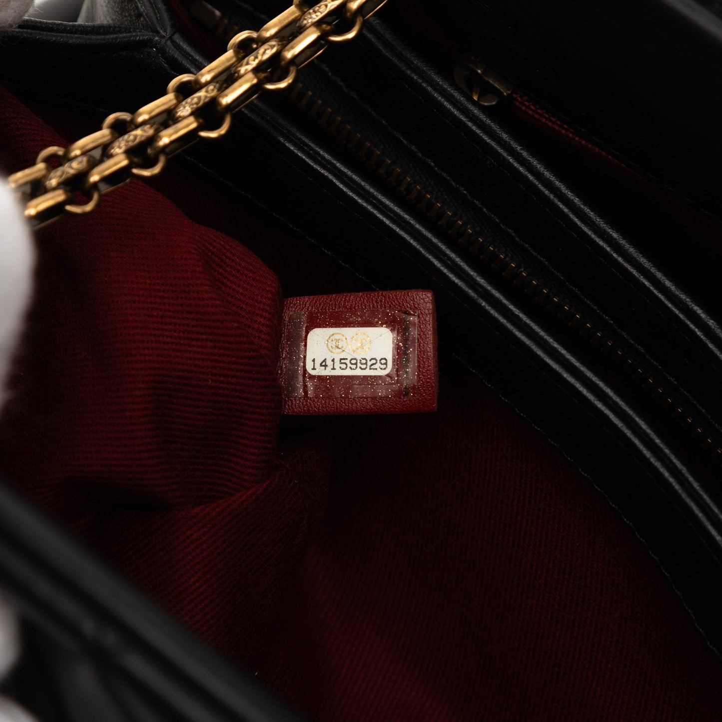 Chanel Medium Quilted Lambskin Just Mademoiselle Bowling Bag