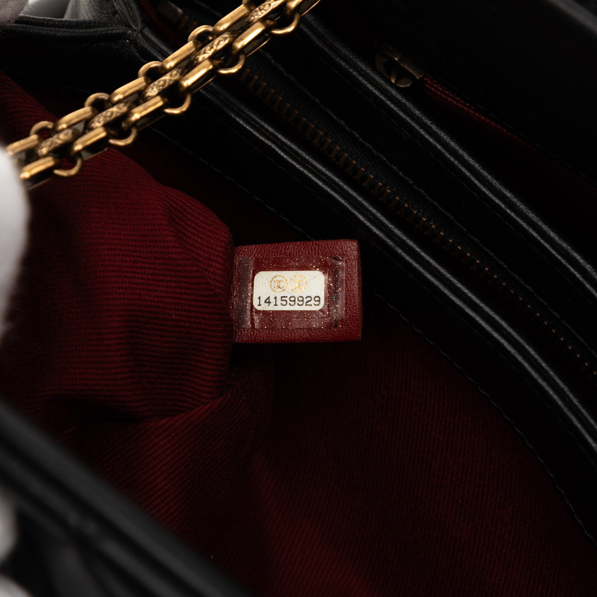 Chanel Medium Quilted Lambskin Just Mademoiselle Bowling Bag