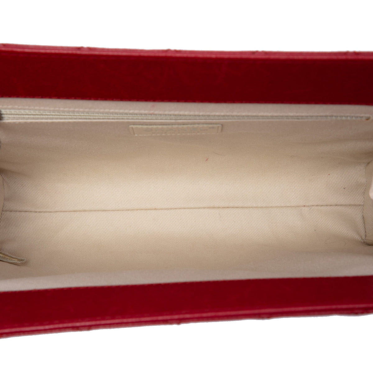 Chanel CC Quilted Caviar Frame Clutch