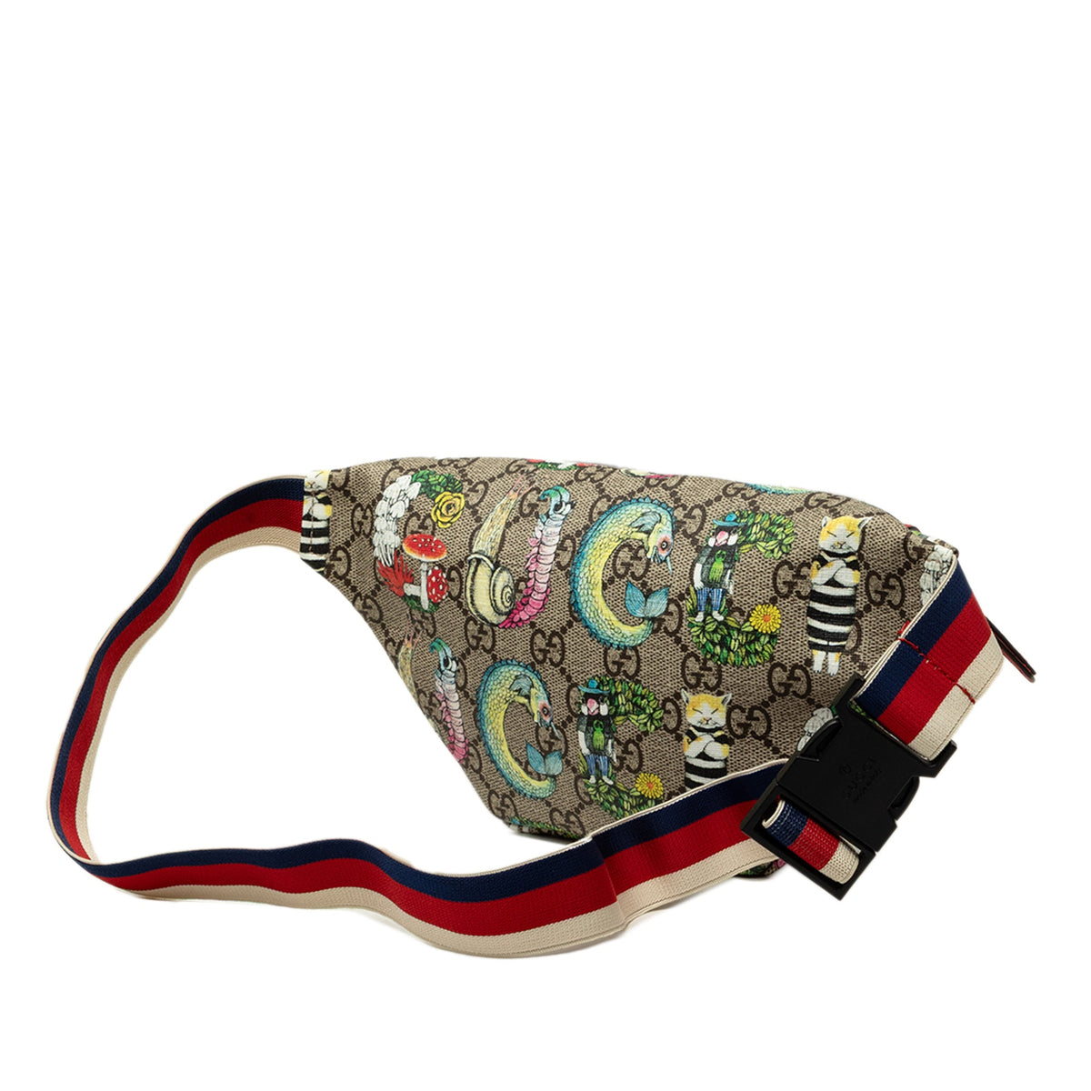 Gucci Kids Yuko Higuchi GG Supreme Bugs Belt Bag