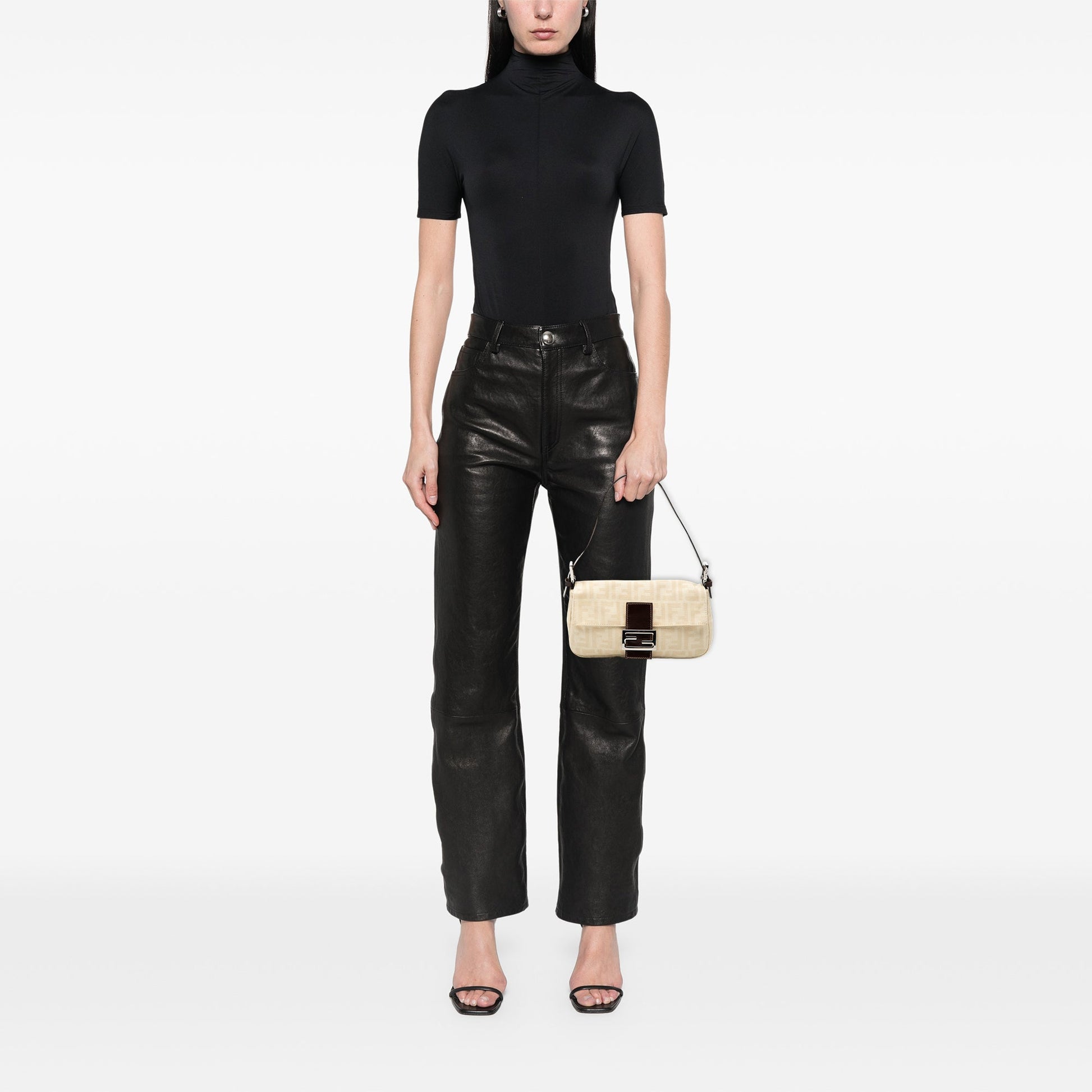 Zucca Canvas Baguette
