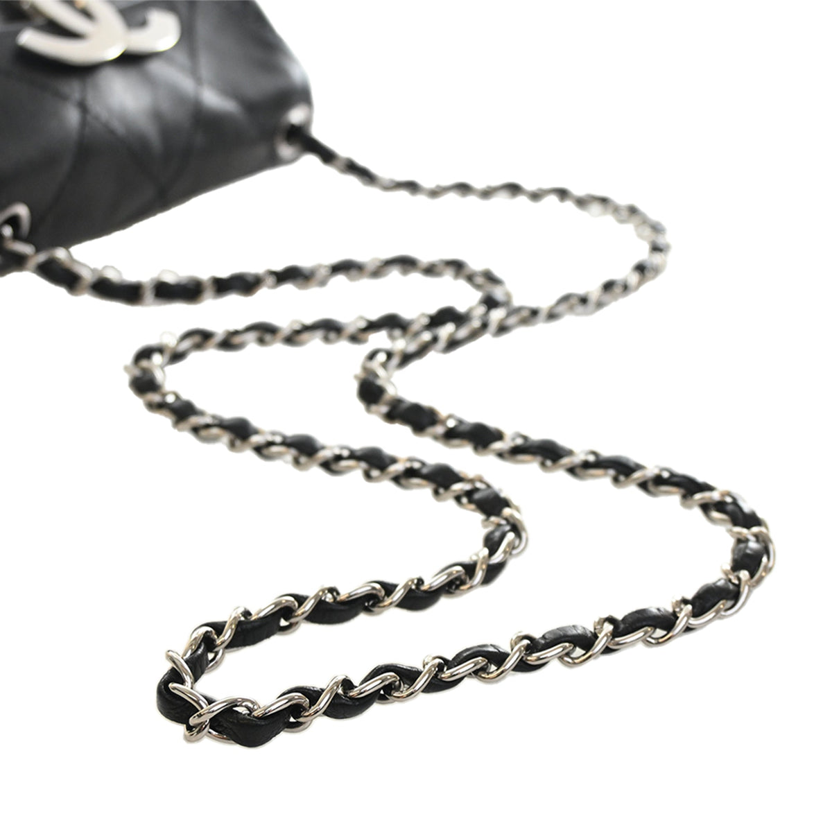 Chanel Oversized CC Calfskin Diamond Stitch Flap