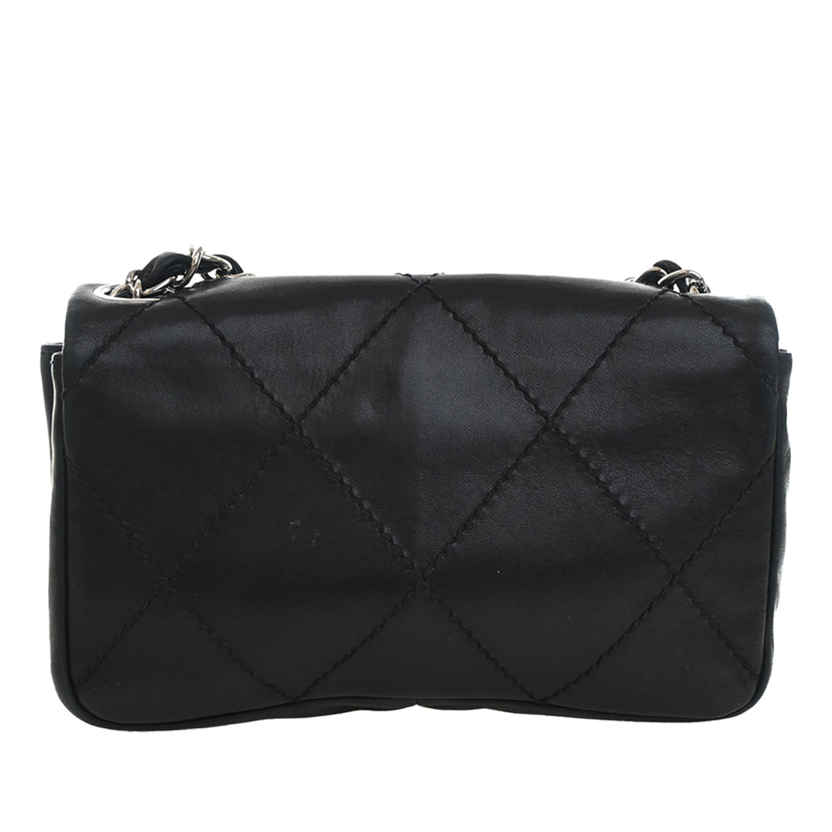 Chanel Oversized CC Calfskin Diamond Stitch Flap