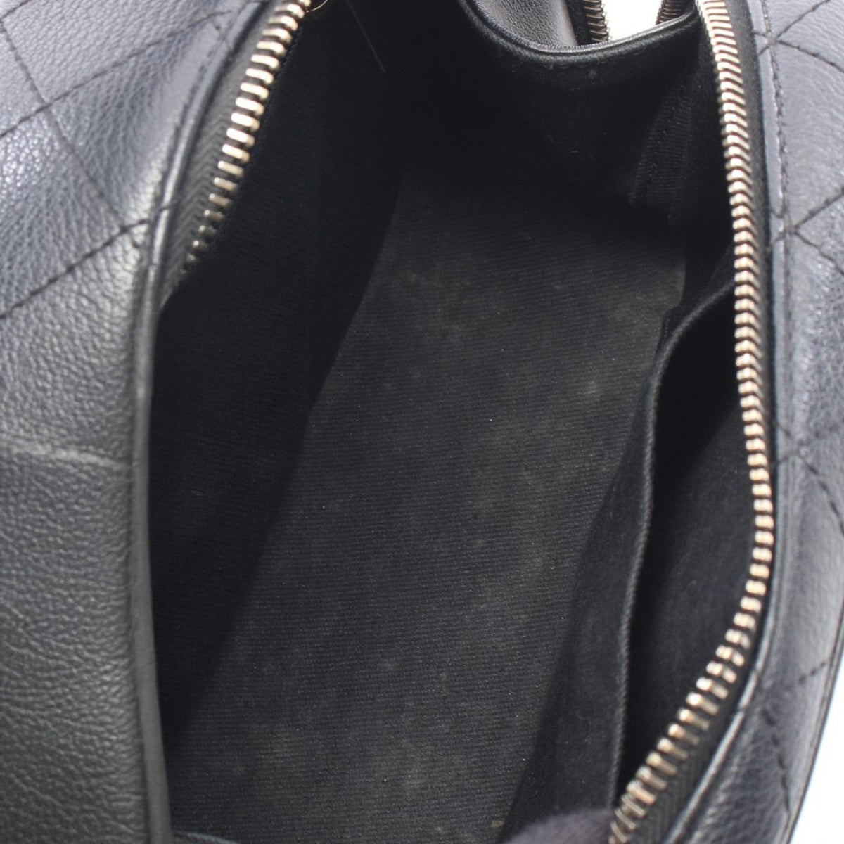 Chanel Goatskin Leather Coco Curve Small Vanity Bag