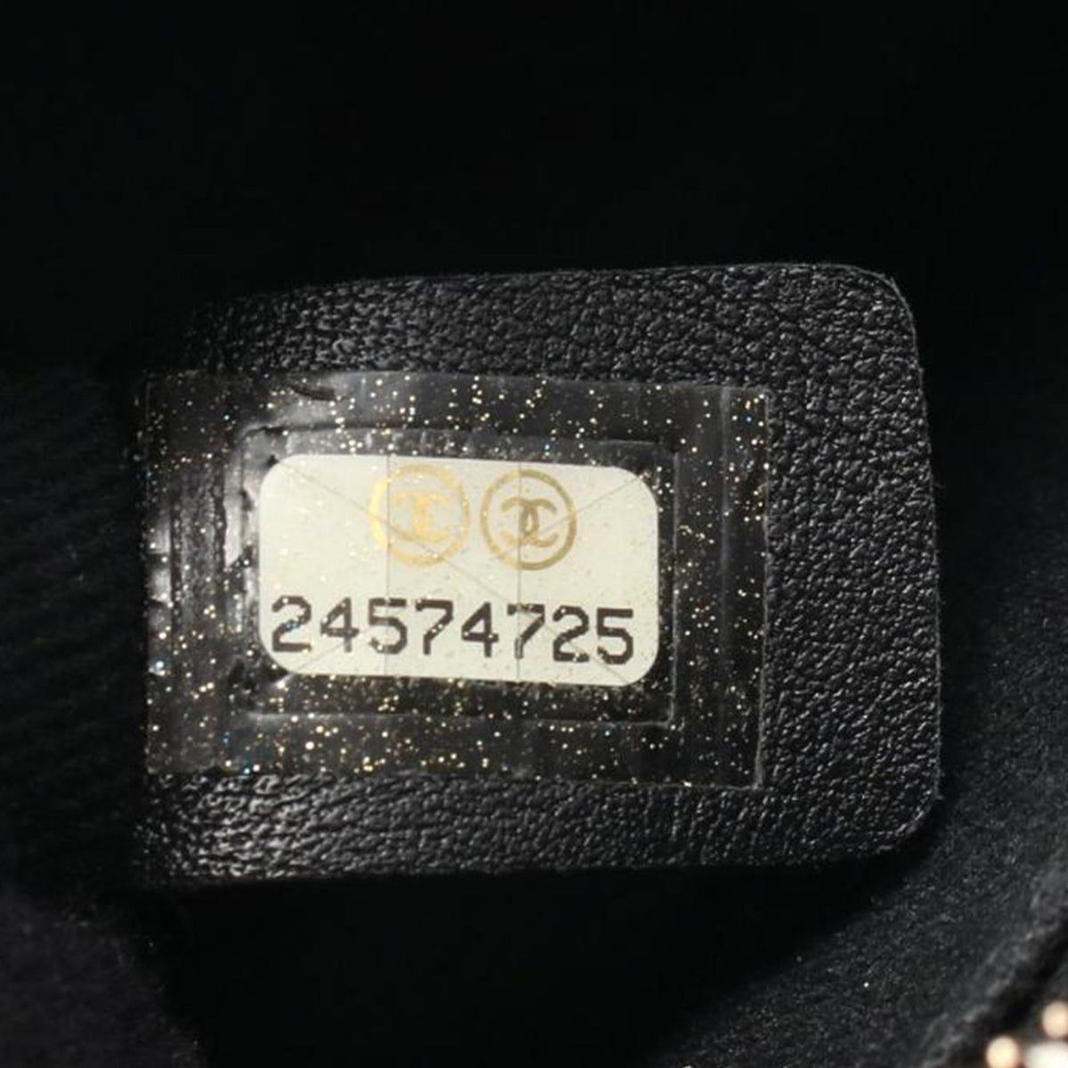 Chanel Goatskin Leather Coco Curve Small Vanity Bag