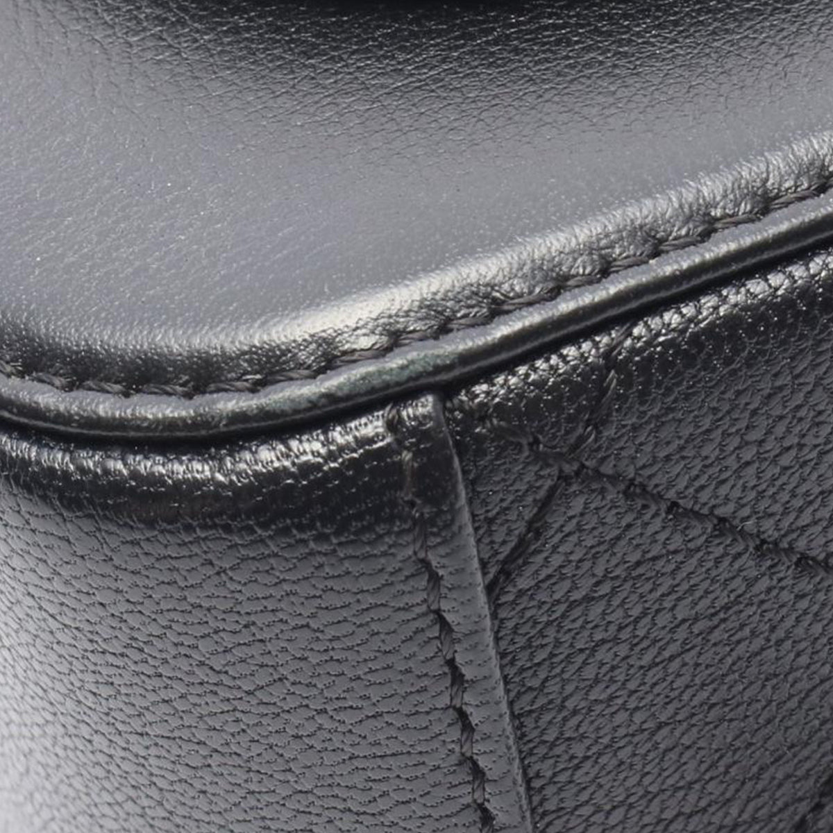 Chanel Goatskin Leather Coco Curve Small Vanity Bag