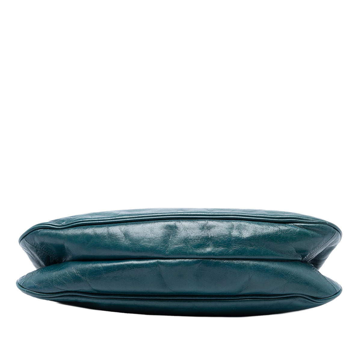 Prada Vitello Shine Shoulder Bag — Blue
