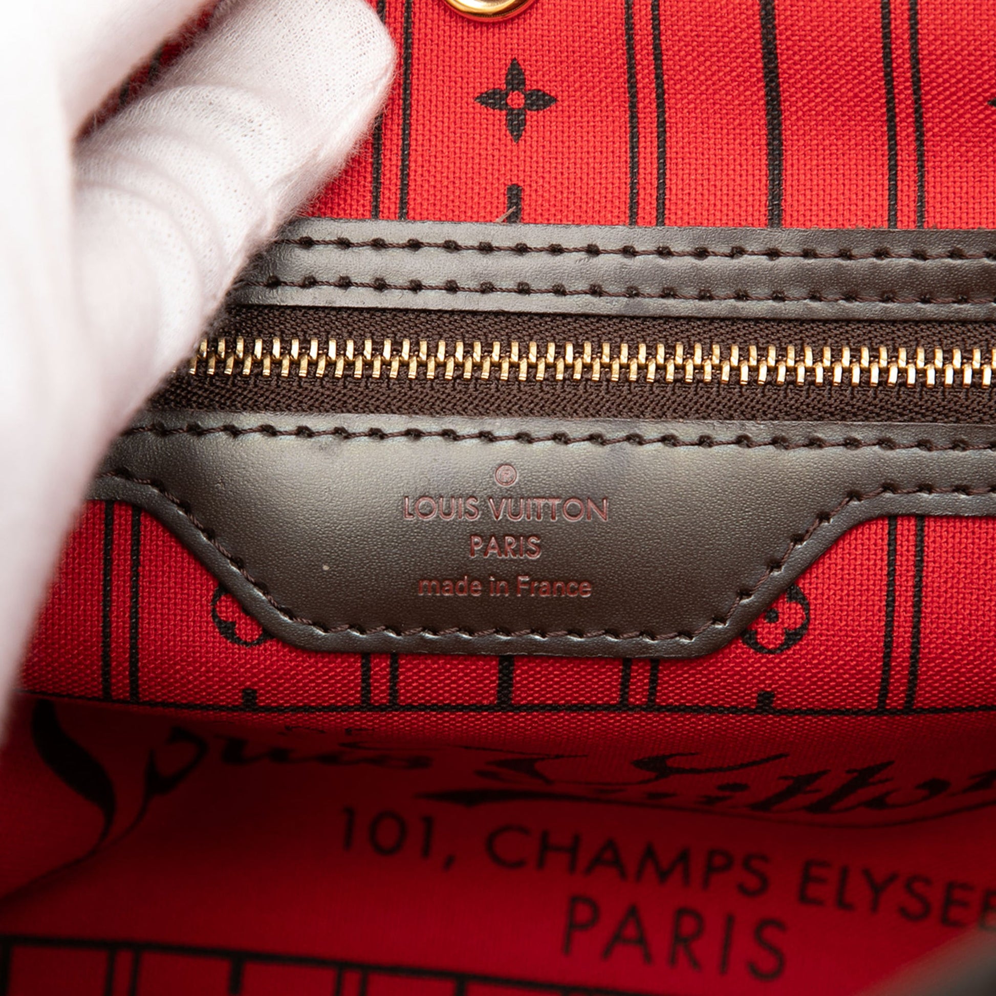 Louis Vuitton Damier Ebene Neverfull PM