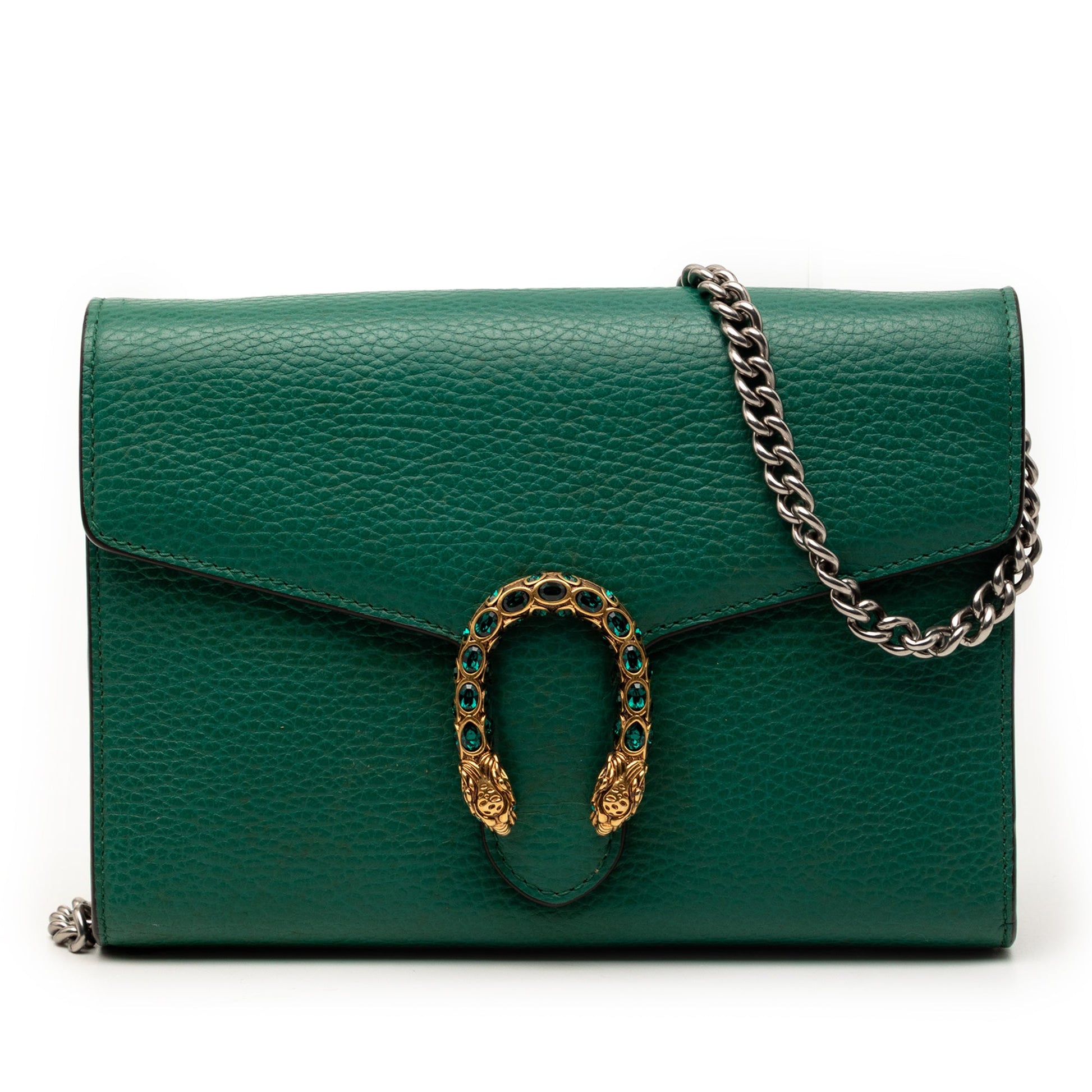 Gucci Leather Dionysus Wallet on Chain