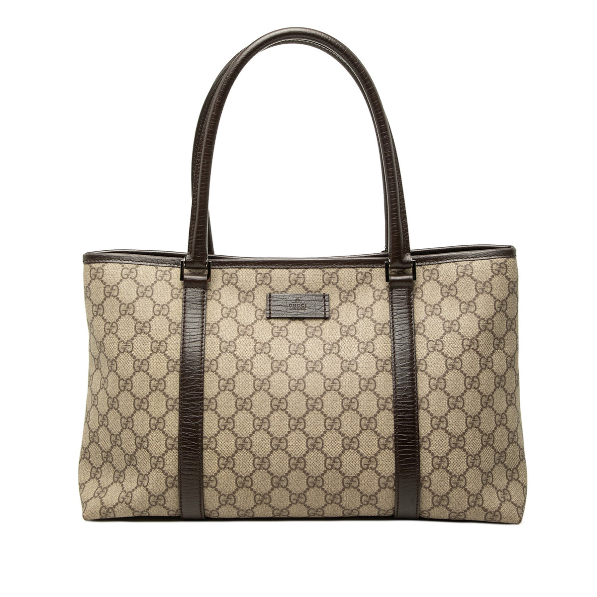 Gucci GG Supreme Joy Tote — Beige