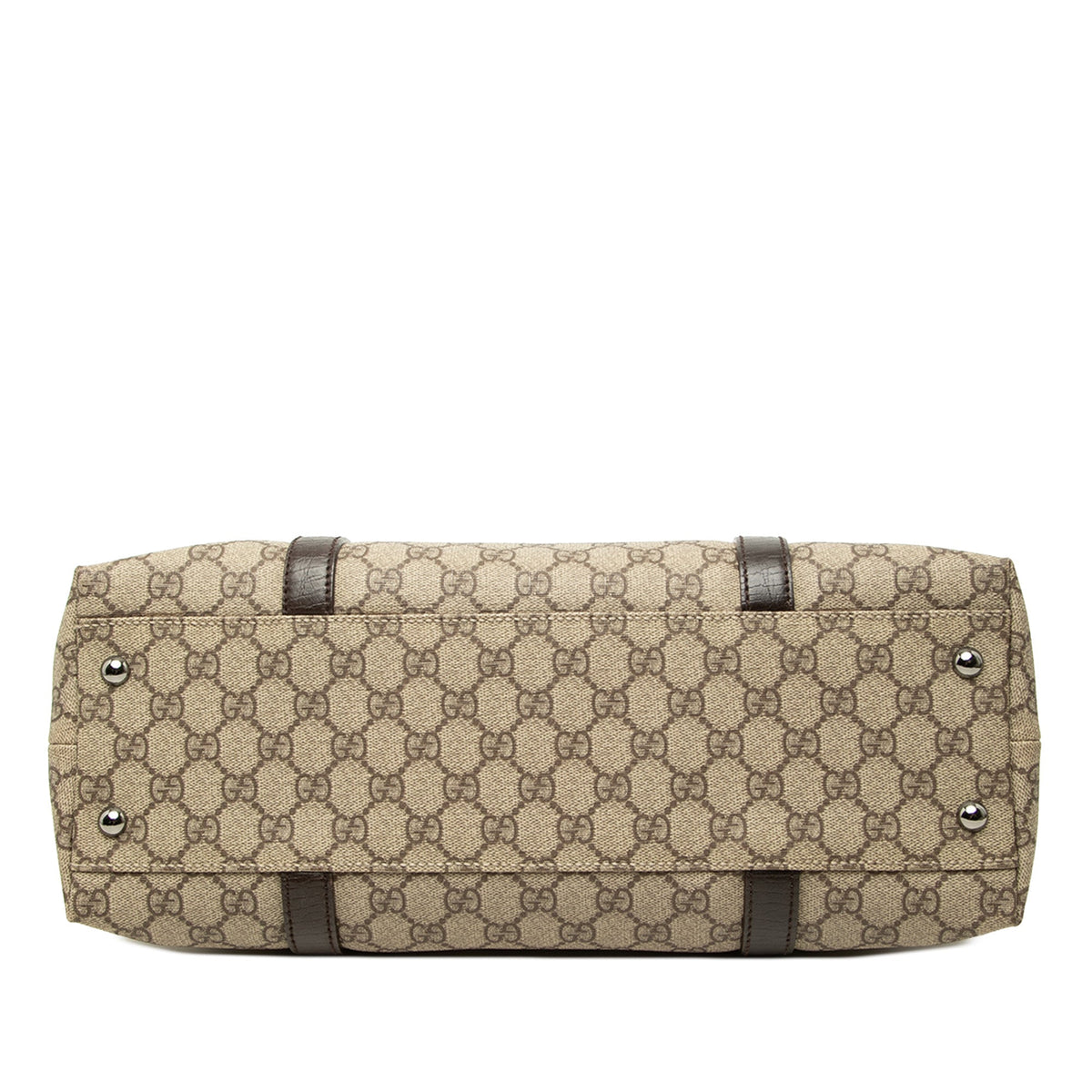 Gucci GG Supreme Joy Tote — Beige