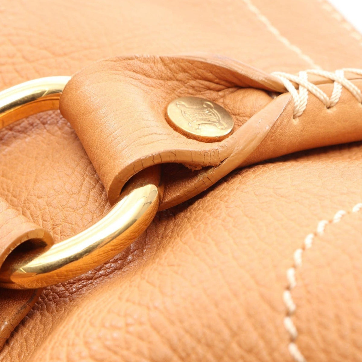 Celine Leather Boogie Handbag