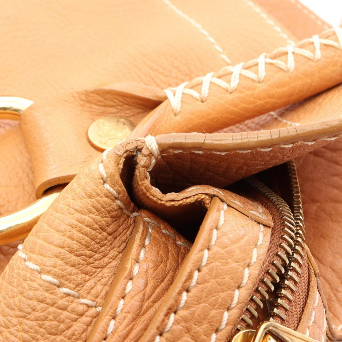 Celine Leather Boogie Handbag