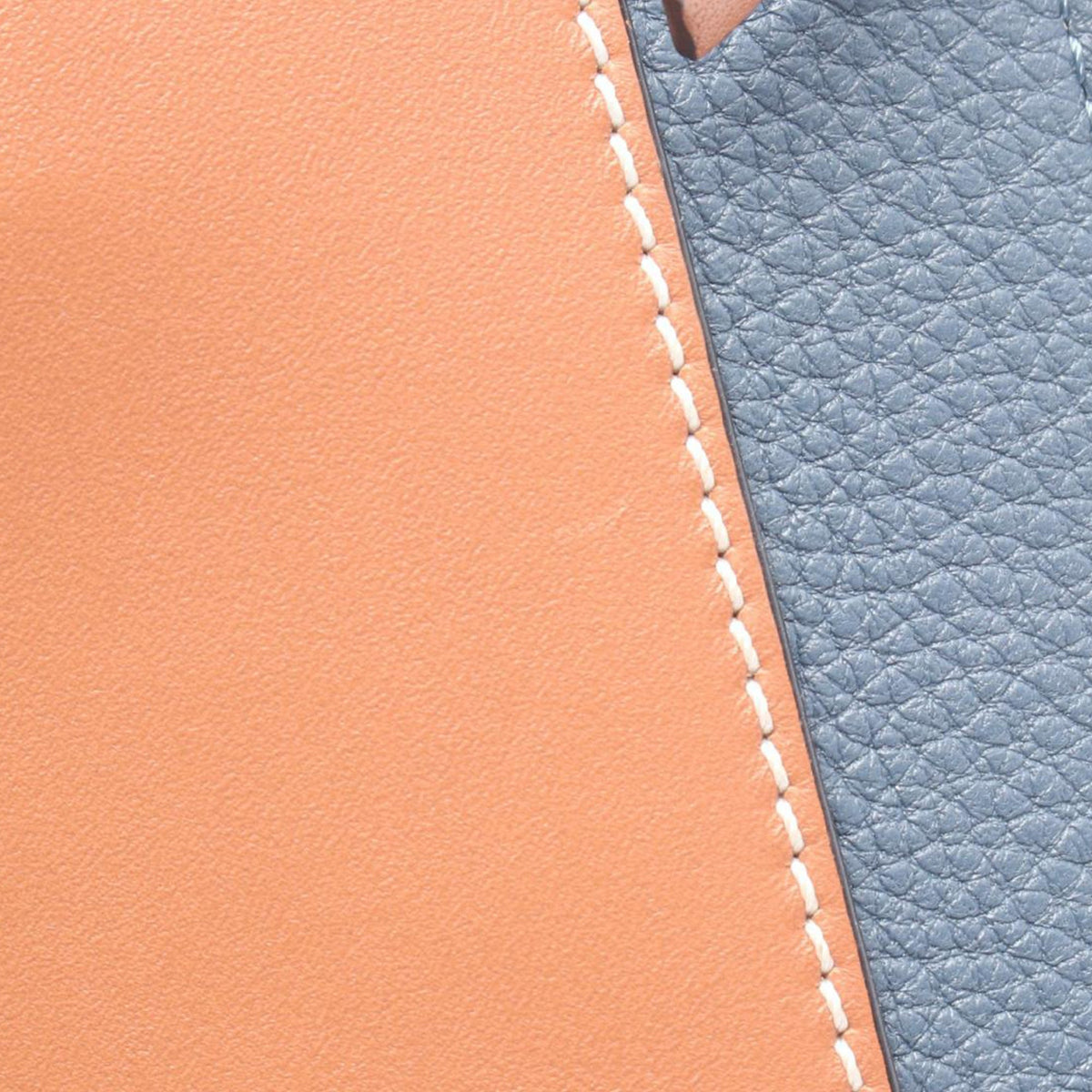 LOEWE Bicolor Grained Calfskin Gate Pocket Crossbody