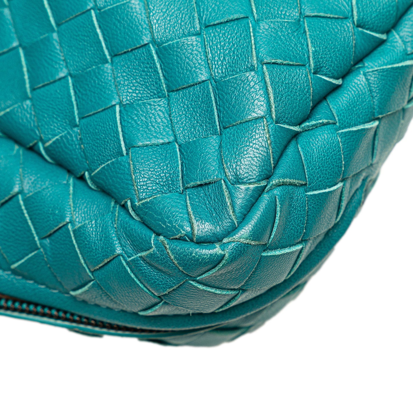 Bottega Veneta Mini Nappa Intrecciato Expandable Chain Crossbody
