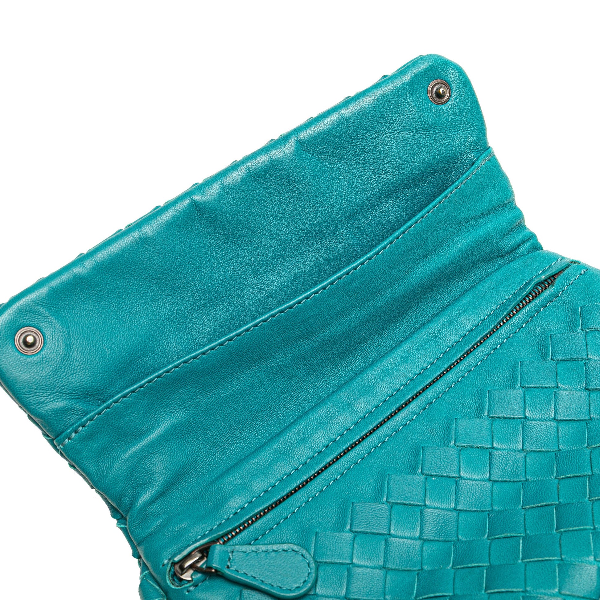 Bottega Veneta Mini Nappa Intrecciato Expandable Chain Crossbody