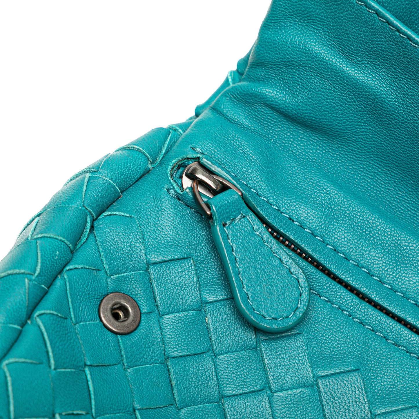 Bottega Veneta Mini Nappa Intrecciato Expandable Chain Crossbody
