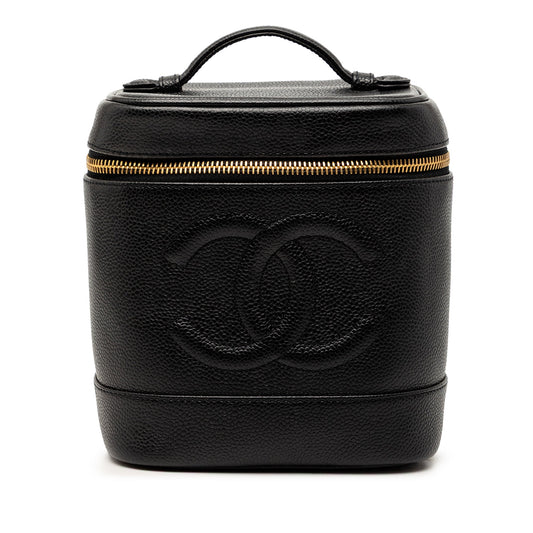 CC Caviar Vanity Bag