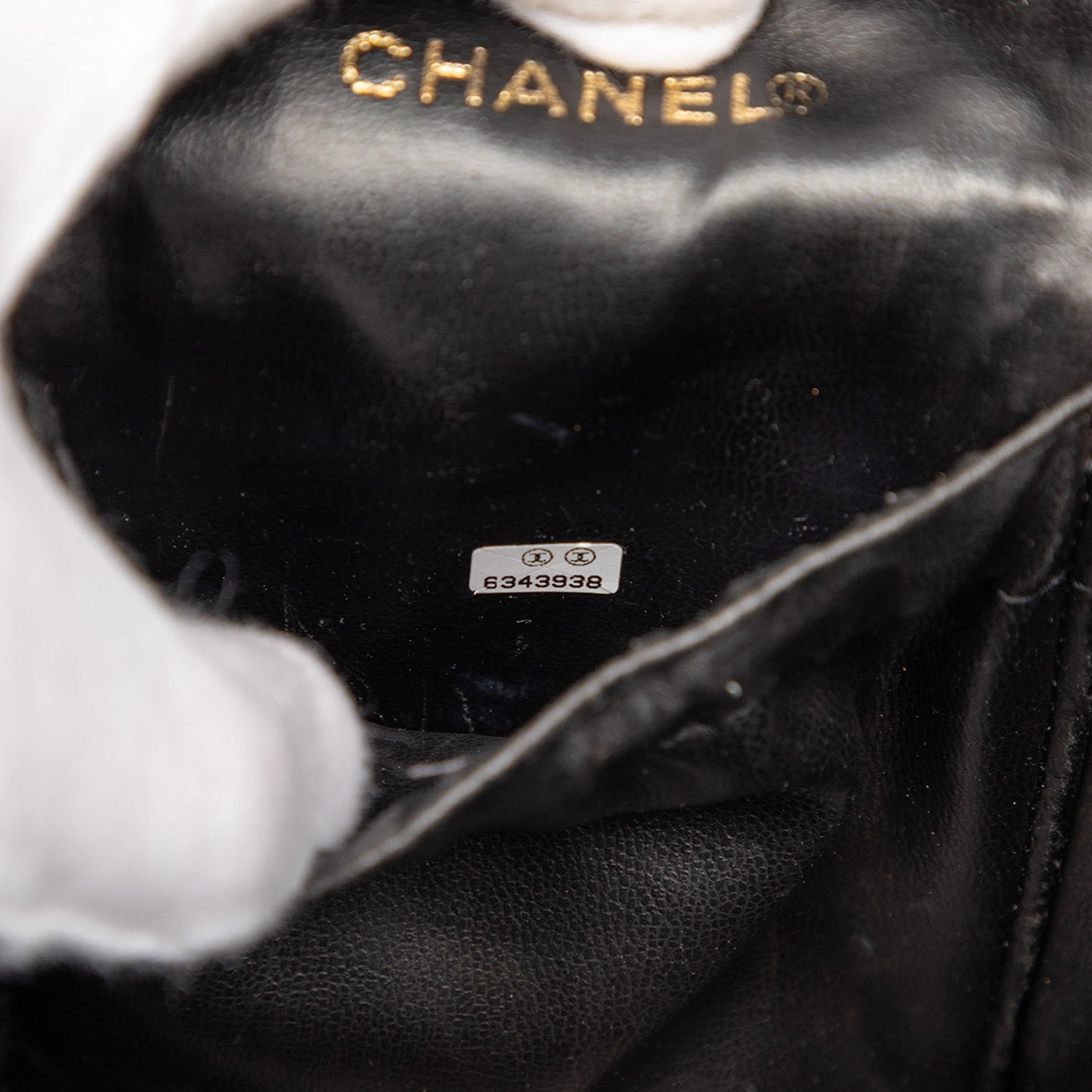 CC Caviar Vanity Bag