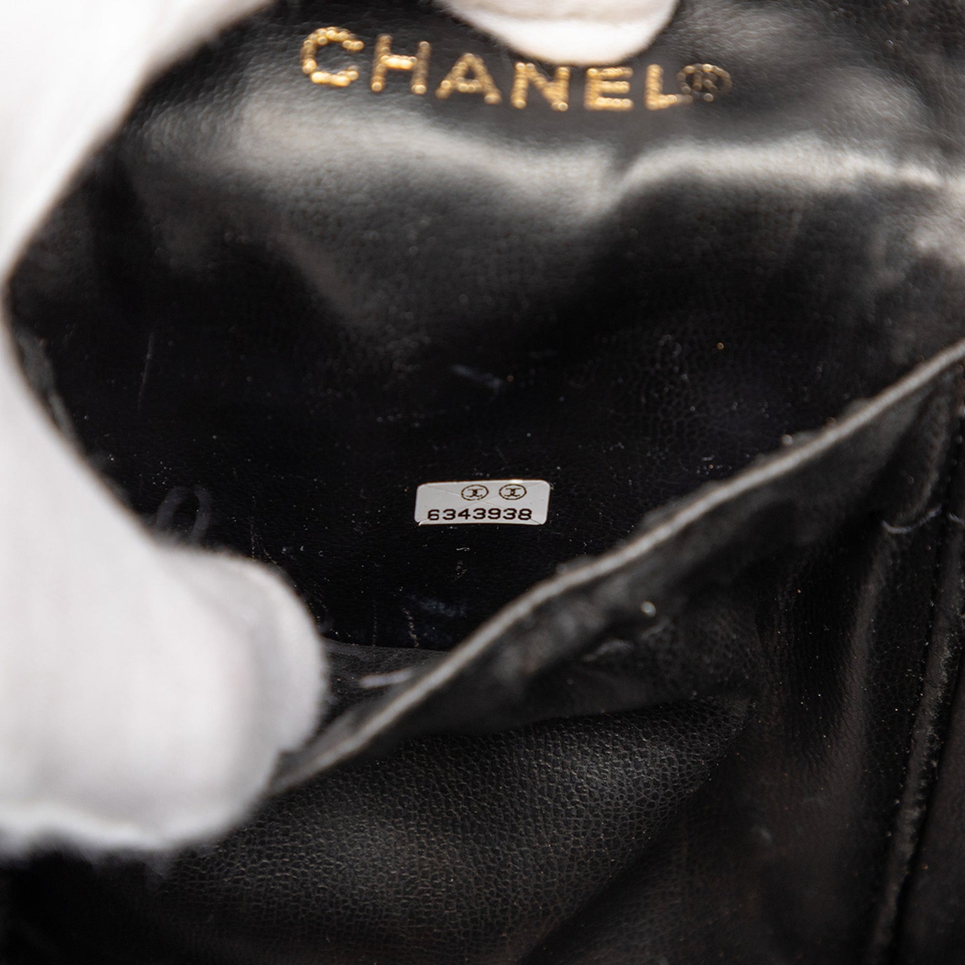 CC Caviar Vanity Bag