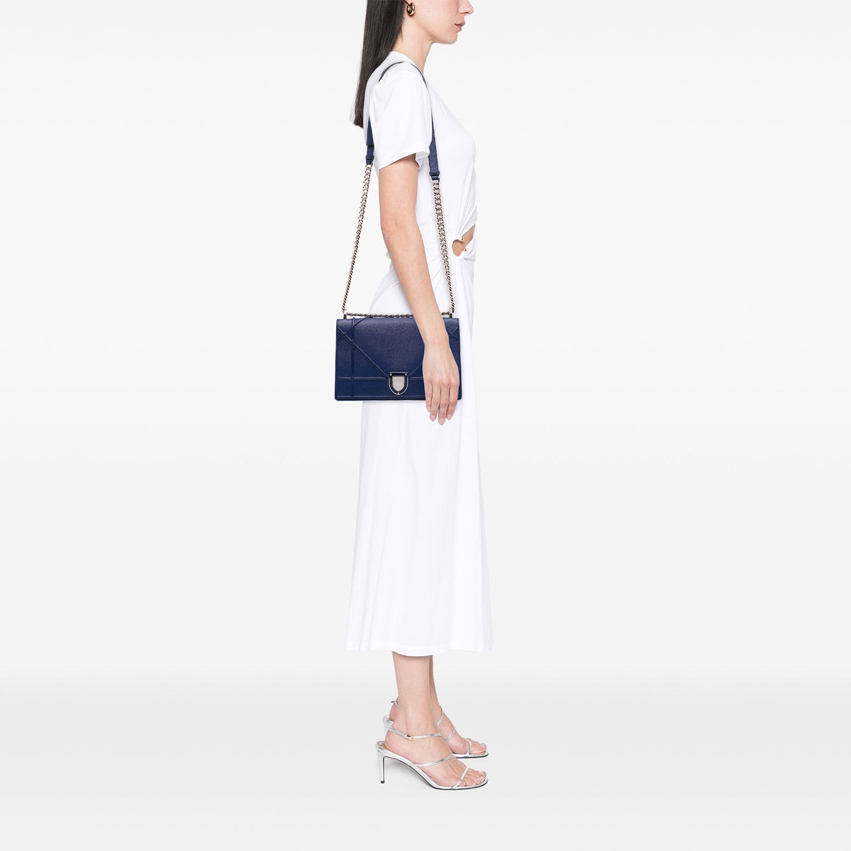 Dior Medium Grained Calfskin Diorama Flap