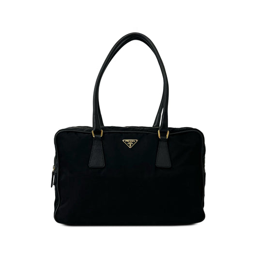 Prada Tessuto Handbag — Black