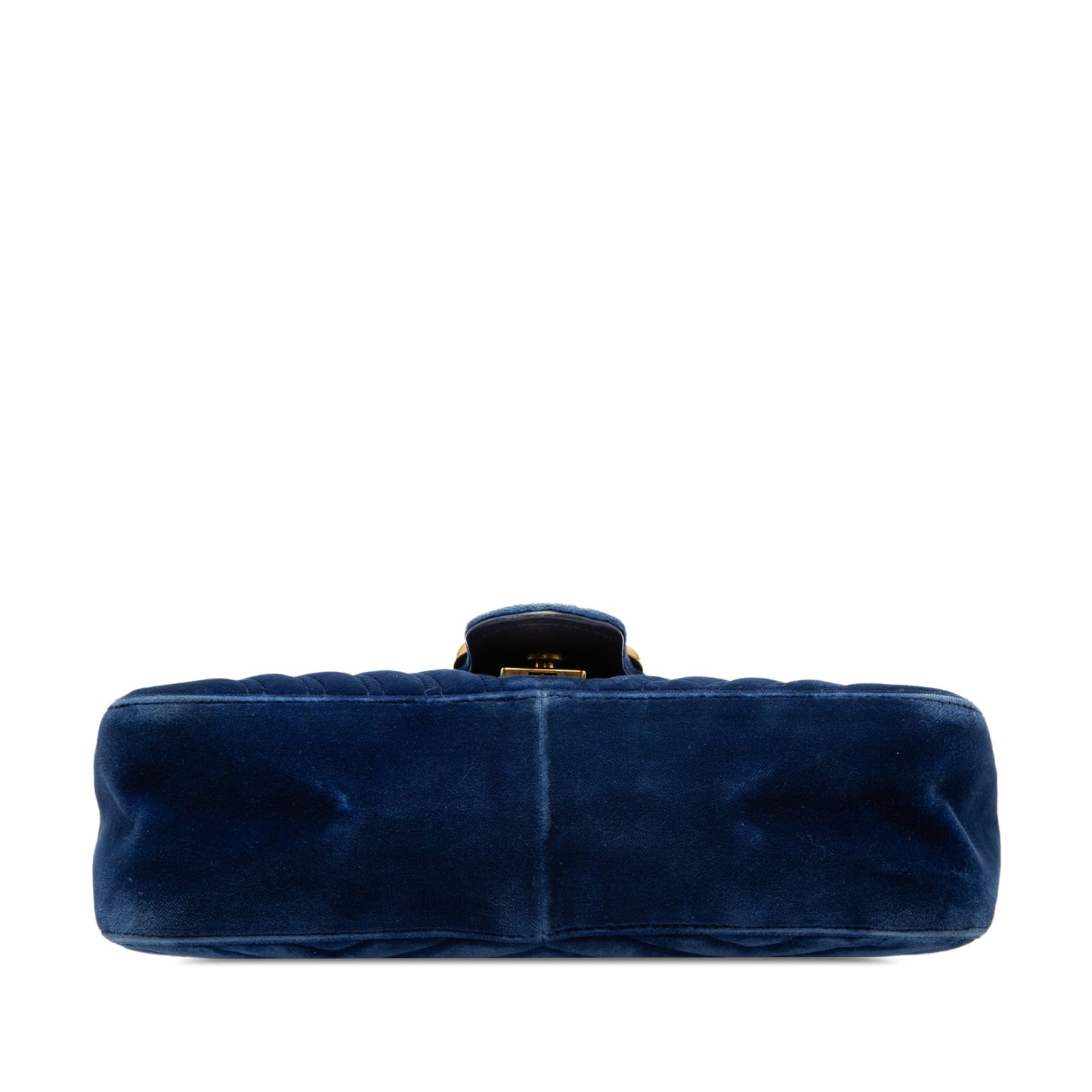 Gucci Medium GG Marmont Matelasse Velvet Shoulder Bag